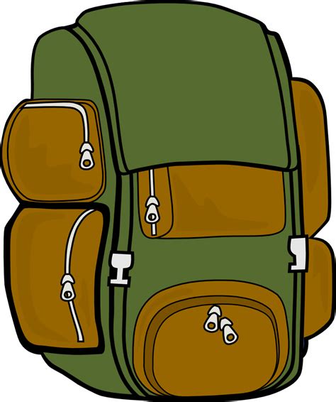 Free Backpack Clipart Pictures Clipartix