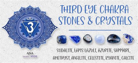 Third Eye Chakra Stones Top 7 Ajna Crystals 7 Chakra Store