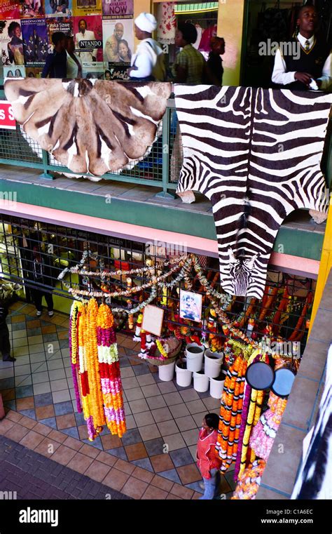 Indian Market Victoria Street Market Durban South Africa Stock