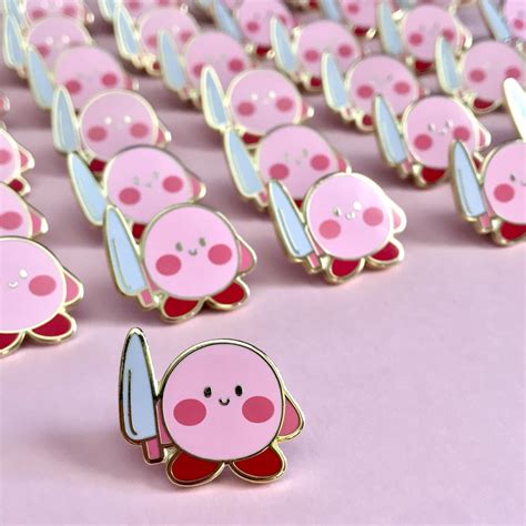 Knife Kirby Pins I Made Kirby