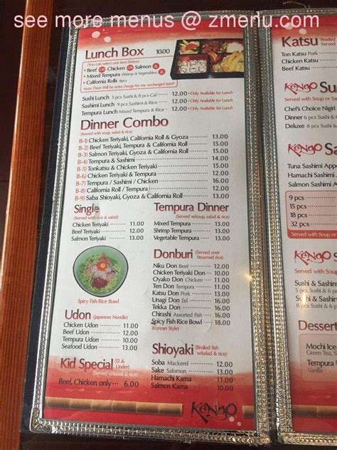 View menus, maps, and reviews for popular chinese restaurants in tracy, ca. Online Menu of Kengo Sushi Restaurant, Tracy, California ...