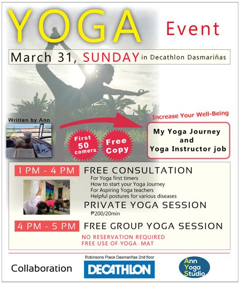 Test your knowledge on this just for fun quiz and compare your score to others. YOGA EVENT at DECATHLON ROBINSONS PLACE DASMARINAS | Ann ...