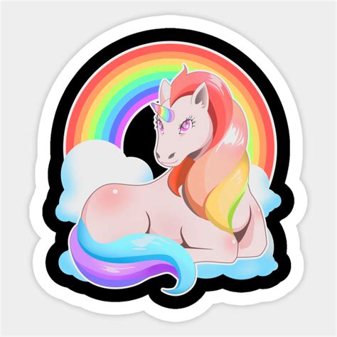 Rainbow Unicorn LGBT Community Pride Lgbt Sticker TeePublic