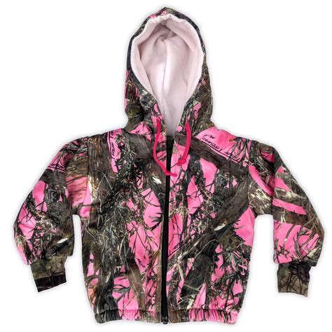 Camouflage Pink Jacket For Baby And Toddler