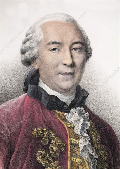 1761 Contemporary Portrait Comte Buffon Stock Image C0290044