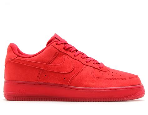 Air Force 1 Red Suede Airforce Military