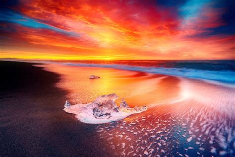 Ocean Sunset Hd Wallpaper Background Image 2048x1365 Id700935