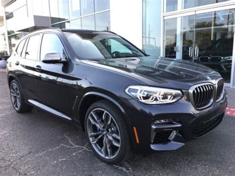 Available styles include xdrive40i 4dr suv awd (3.0l 6cyl turbo 8a), m50i 4dr suv awd (4.4l 8cyl turbo 8a), and sdrive40i 4dr suv (3.0l 6cyl turbo 8a). New 2020 BMW X3 M40i AWD 4D Sport Utility