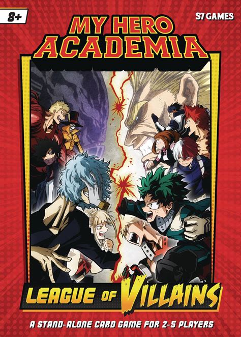 My hero academia collectible card game lands in stores this november!pic.twitter.com/gdmovh4vmv. DEC198946 - MY HERO ACADEMIA LEAGUE OF VILLAINS CARD GAME - Previews World