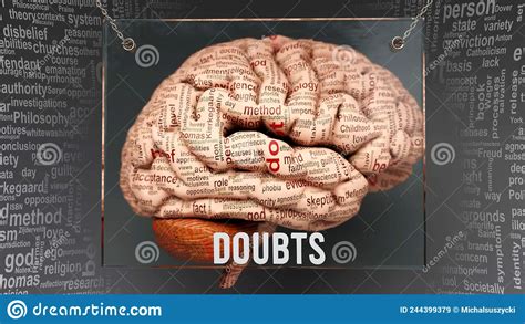 Doubts Anatomy Its Causes And Effects Projected On A Human Brain