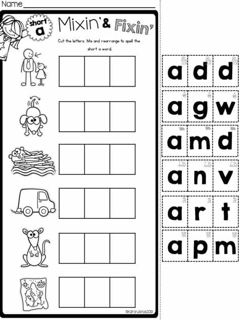 18 Best Images of Print Syllable Worksheets Kindergarten ...