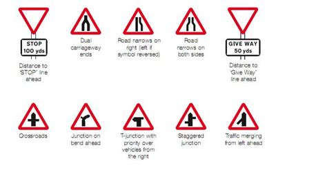 Theory Test Road Signs Practice