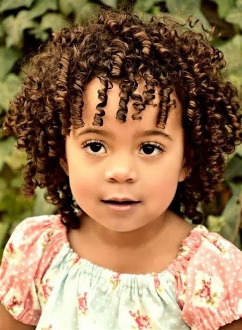 Cute Hairstyles For Short Curly Hair For Kids Hair And Tattoos