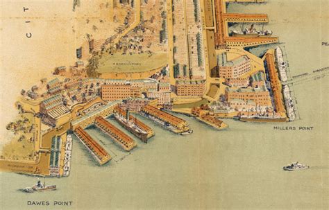 Millers Point Sydney Map