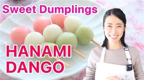 Hanami Dango Dumplings Bunny Dango Monster Hunter Youtube