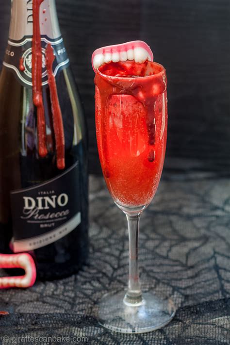 The Bloody Bellini Delicious Blood Is Combined With Bubbly Prosecco To