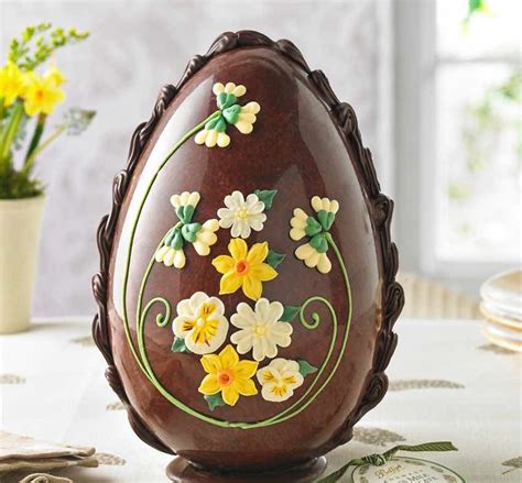 May also be a chocolate egg with some. Charities Win With Every Bite of 350-Pound Easter Egg ...
