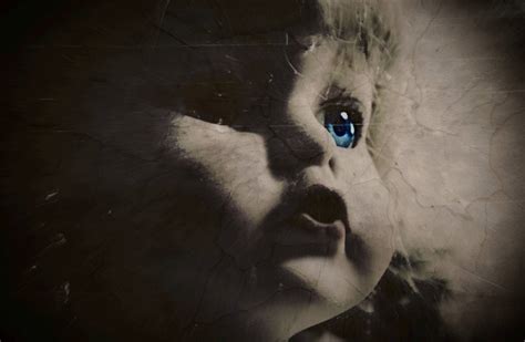 Creepy Scary Doll Face Sinister Image Free Photo
