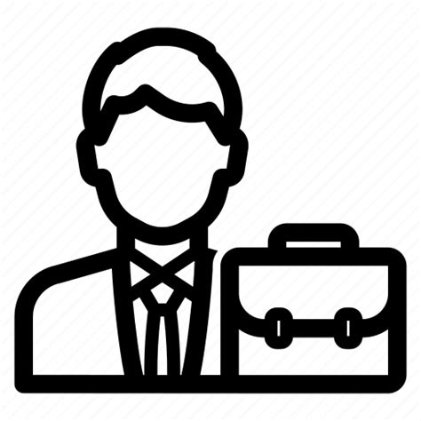 Avatar Briefcase Businessman Salesman Icon Download On Iconfinder