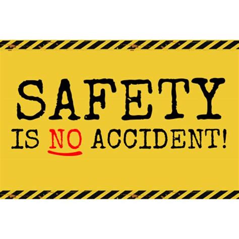 Event And Id Supplies Banners Safety Is No Accident Banner