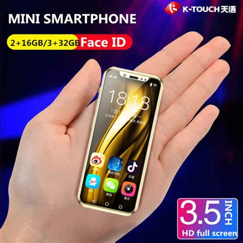 Super Small 4g Lte Phone K Touch I9 Mini Screen 16gb32gb64gb Rom