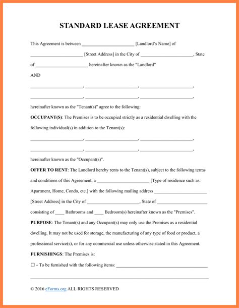 A lease agreement is a type of contract that regulates the relationship between tenants and landlords. 8+ rental lease agreement pdf - Marital Settlements ...