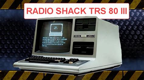 028 Radio Shack Trs 80 Iii Youtube