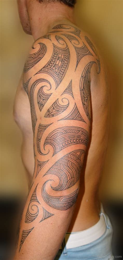 69 Traditional Tribal Shoulder Tattoos