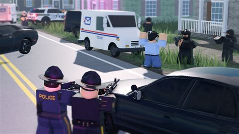 Delivery Truck Gets Robbed Pursuit Liberty County Roleplay Roblox
