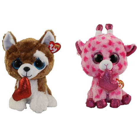 Ty Beanie Boos Set Of 2 Valentines 2019 Releases Medium 9 Inch