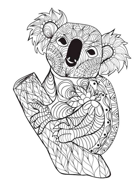 koalas coloring pages home design ideas