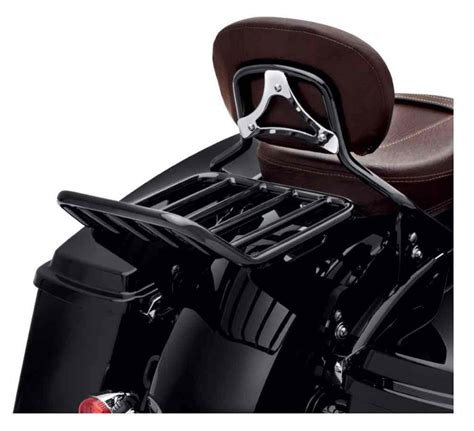 Harley Davidson Detachable Two Up Luggage Rack Black Touring Models