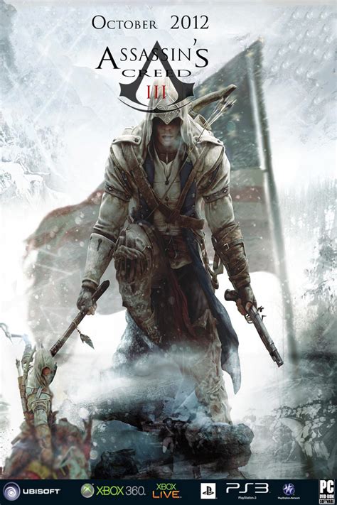 Assassins Creed 3 Poster Mock Up By Dicewarfare On Deviantart