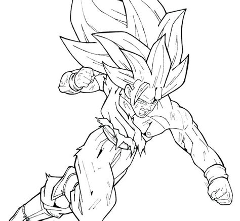 The dragon ball z coloring pages will grow the kids' interest in colors and painting, as well as, let them interact with their favorite cartoon character in their imagination. Dragon Ball Z Coloring Pages Goku Super Saiyan 5 at GetColorings.com | Free printable colorings ...