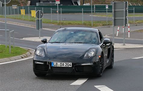 Porsche Cayman Facelift Spied Theres A Flat Four Turbo In Here Autoevolution