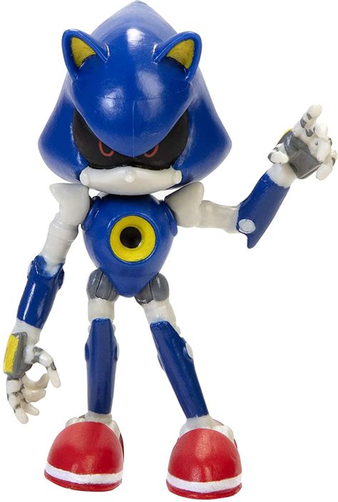 Sonic The Hedgehog 2020 Wave 1 Modern Metal Sonic 25 Mini Figure Jakks