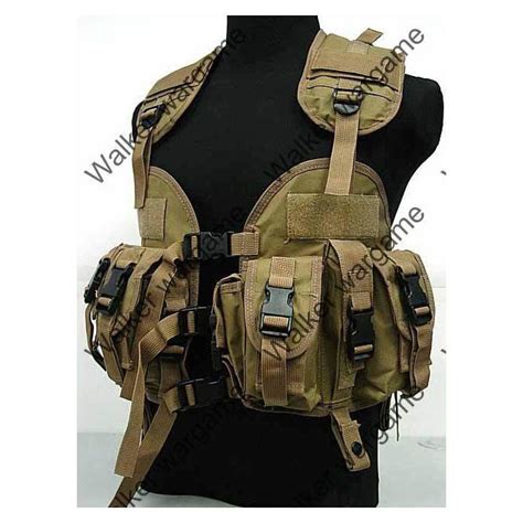 Tactical Navy Seal Combat Modular Assault Vest Marine Desert Tan