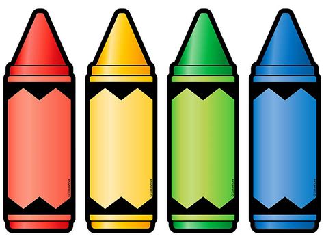 Crayon Accents Classroom Decorations Crayon Color Crayons