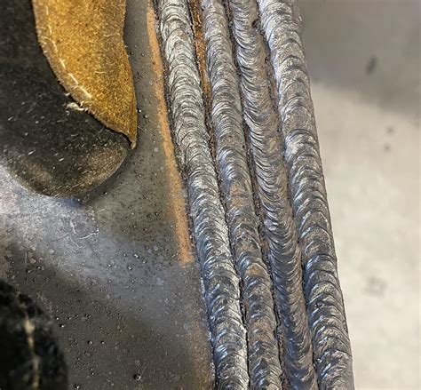 Im 13 And These Are Some Of My Best Welds From Practicing My First Week