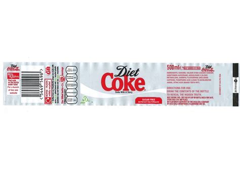 Diet Coke Label Printable Printable Label Templates