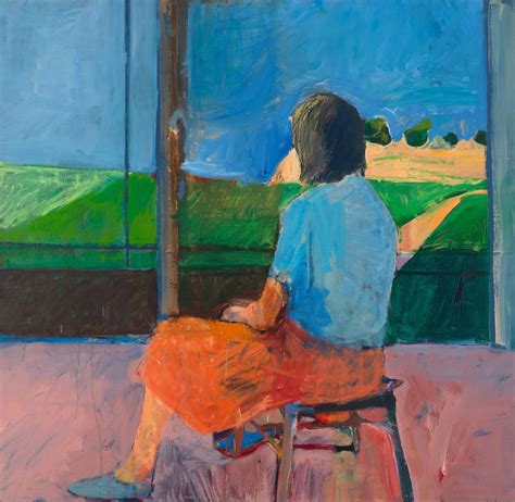 Richard Diebenkorn Girl Looking At Landscape Whitney Museum Of
