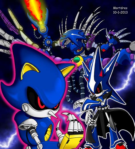 Neo Metal Sonic By Mortdres On Deviantart