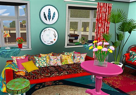 Corporation Simsstroy The Sims 3 Set Of Furniture And Decor Boho
