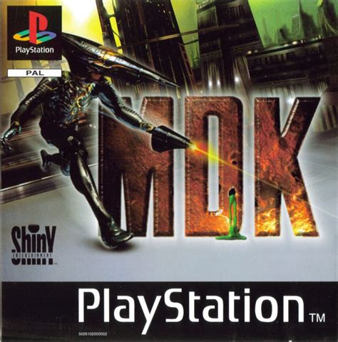 Mdk 1997 Playstation Box Cover Art Mobygames