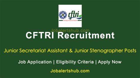 Latest Cftri Recruitment Latest Job Vacancies