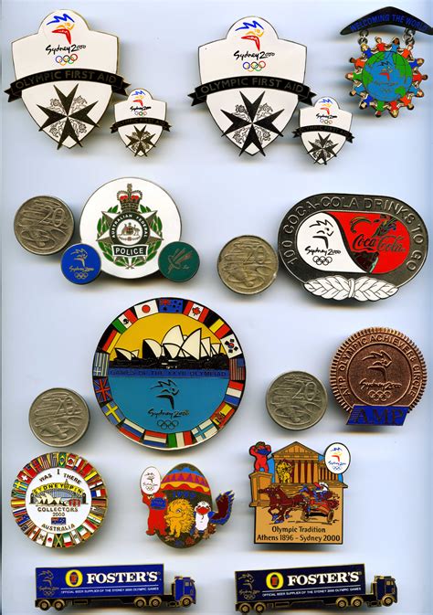2000 Olympics Olympic Games The Fosters Sydney Pins