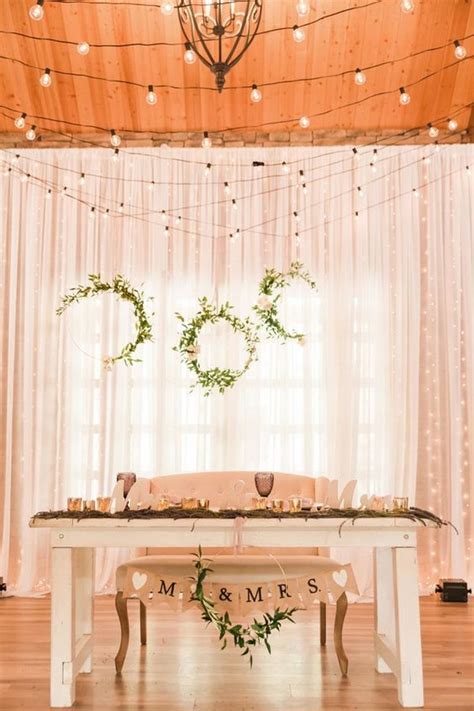 18 Amazing Wedding Head Table Backdrop Decoration Ideas