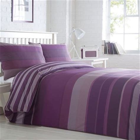 home collection basics purple striped stanford striped