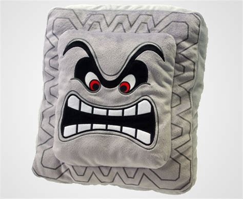 Super Mario Bros Thwomp Pillow