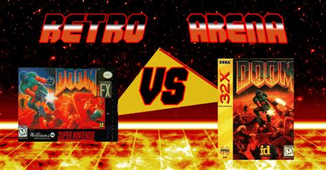 Doom Super Nes Vs Genesis 32x Retro Gamer Junction